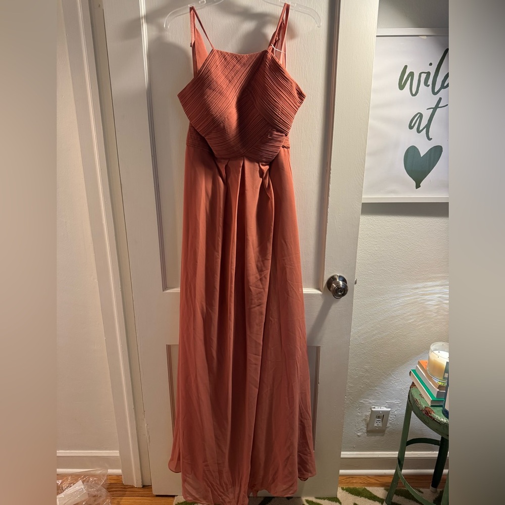 Kennedy blue bridesmaid dress